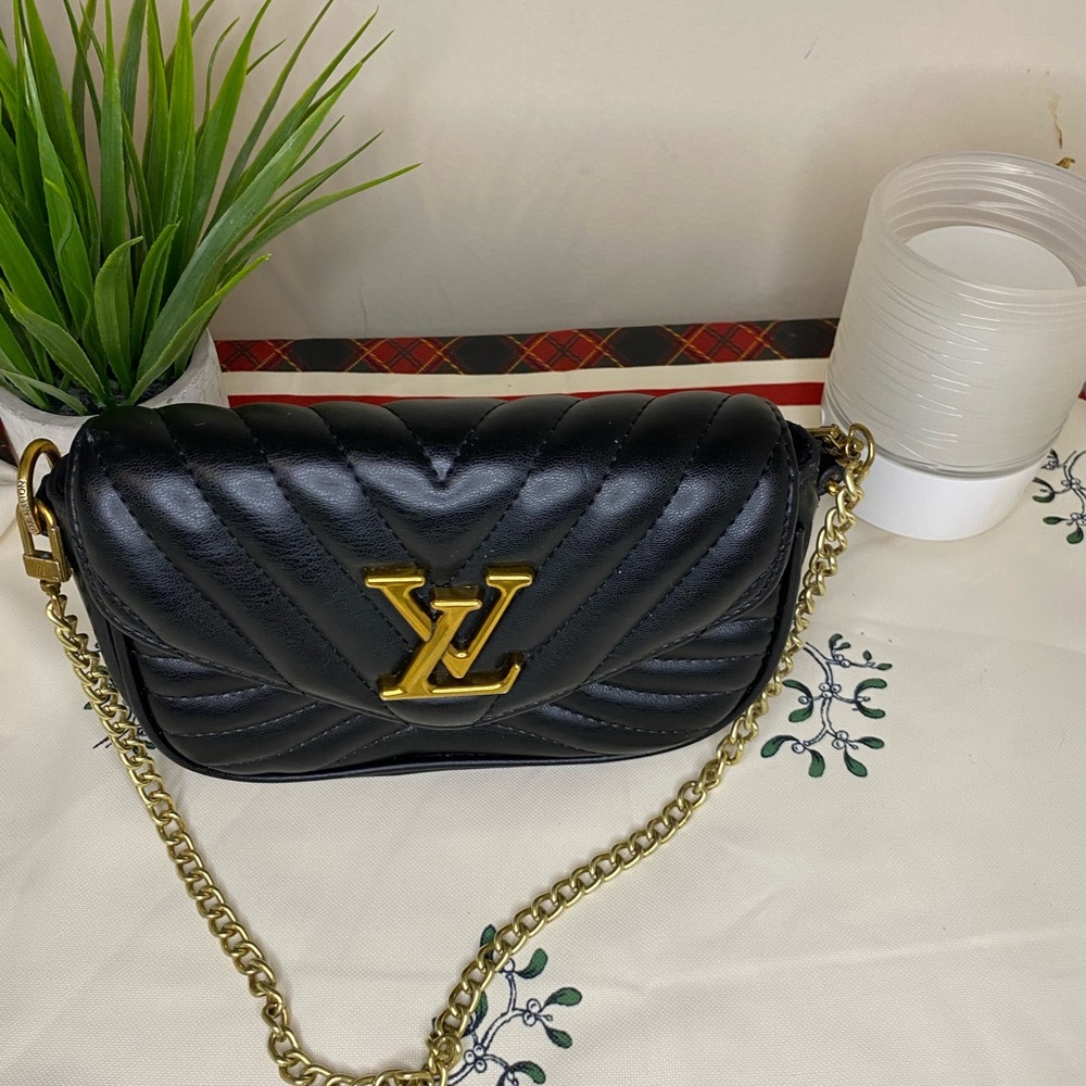 Louis Vuitton black Multi Pochette
